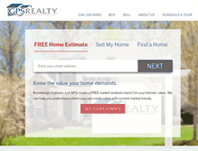 Tablet Screenshot of greaterpugetsoundrealty.com